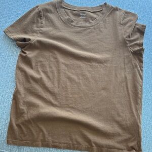 MADEWELL BRONZE CAPSLEEVE T